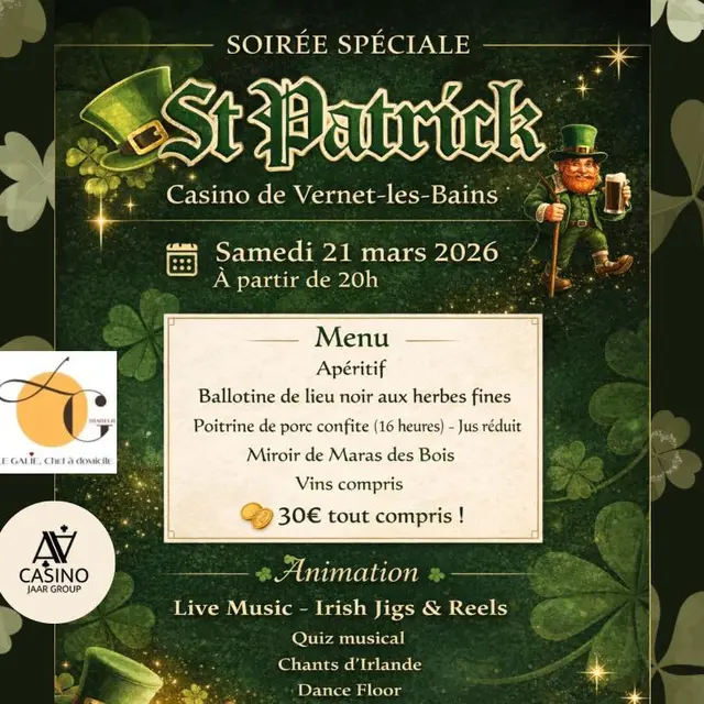 Soirée St Patrick