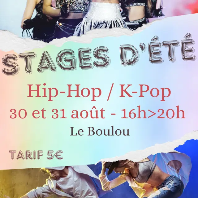 Stages été 2025 affiche - 1
