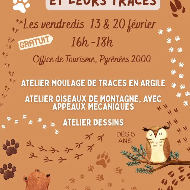 Traces ANIMAUX DES PYRÉnées - 2