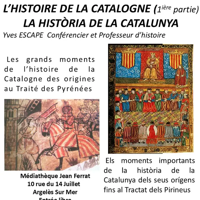 affiche histoire catalogne