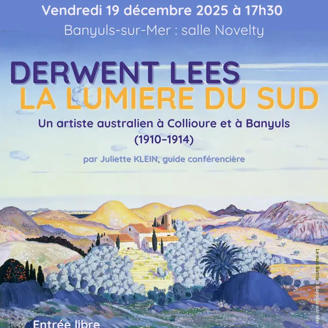 AFFICHE CONF DERWENT LEES - 2