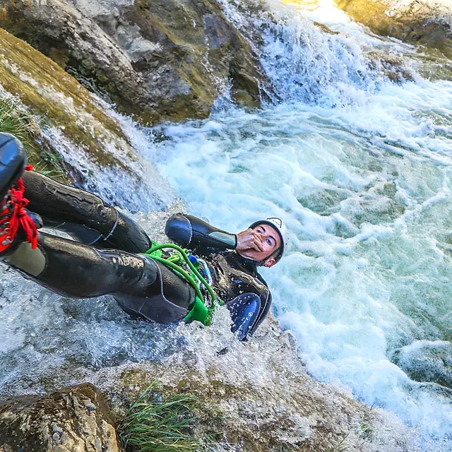 gorges de galamus toboggan