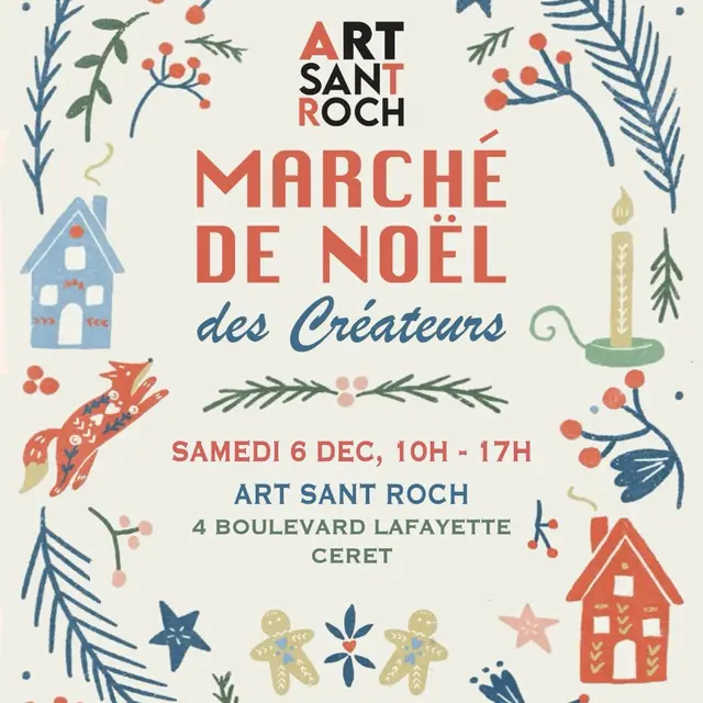marché de noel - art sant roch