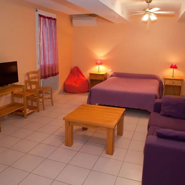 meublé séjour le ber chambre studio