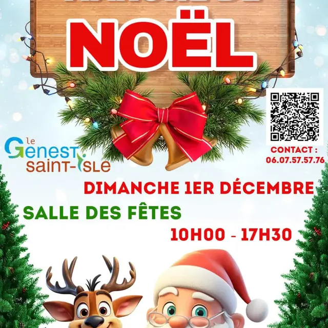 marché de Noël Genest St Isle