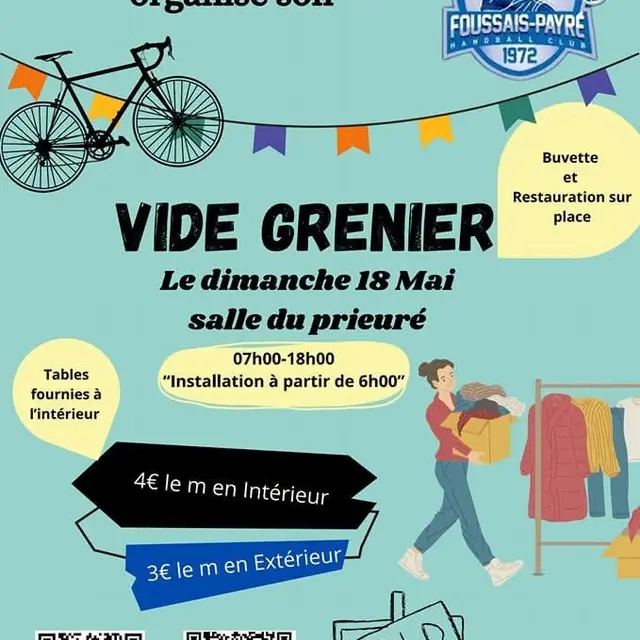 Vide grenier - Foussais Payré - 85