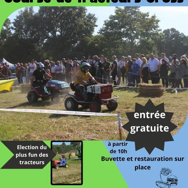 course tracteurs tondeuses