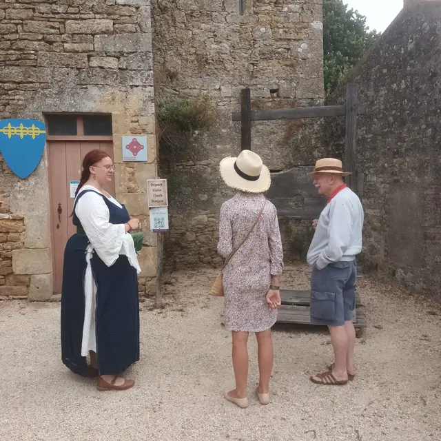 Visite avec Dame Morgane