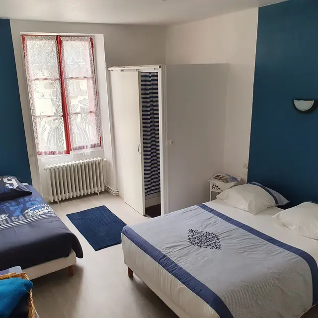 Hôtel Le Bon Laboureur - Saint-Léonard-des-Bois - chambre