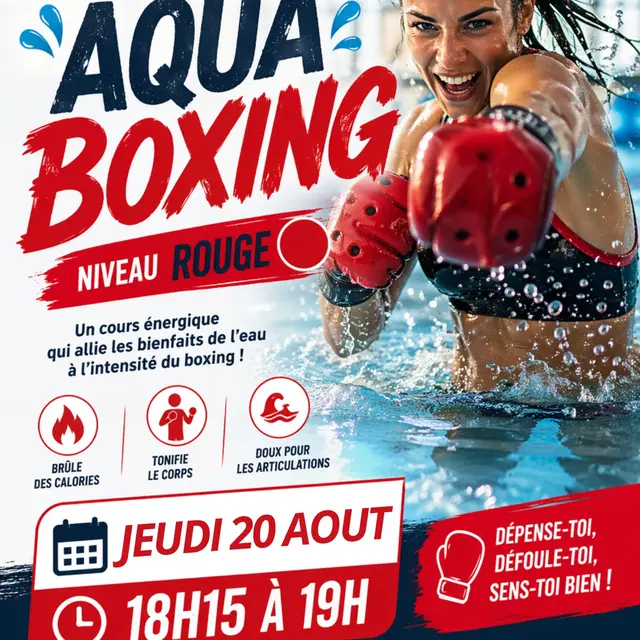 AFFICHE AQUABOXING