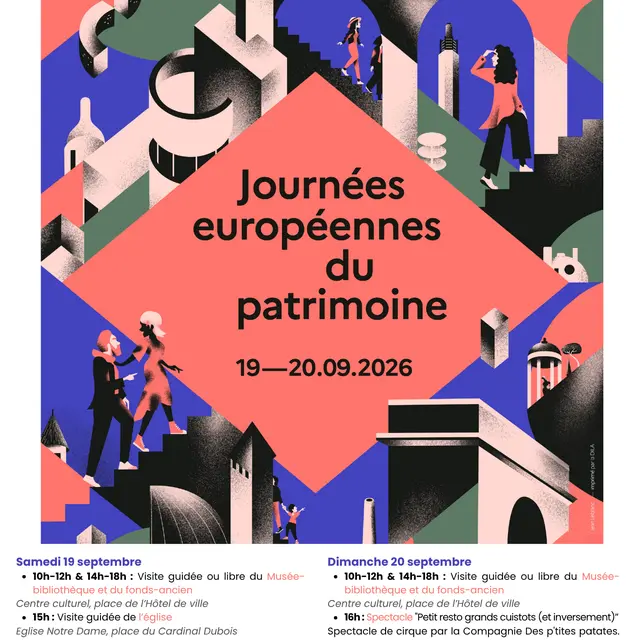 Affiche JEP 2026 - Saint-Calais
