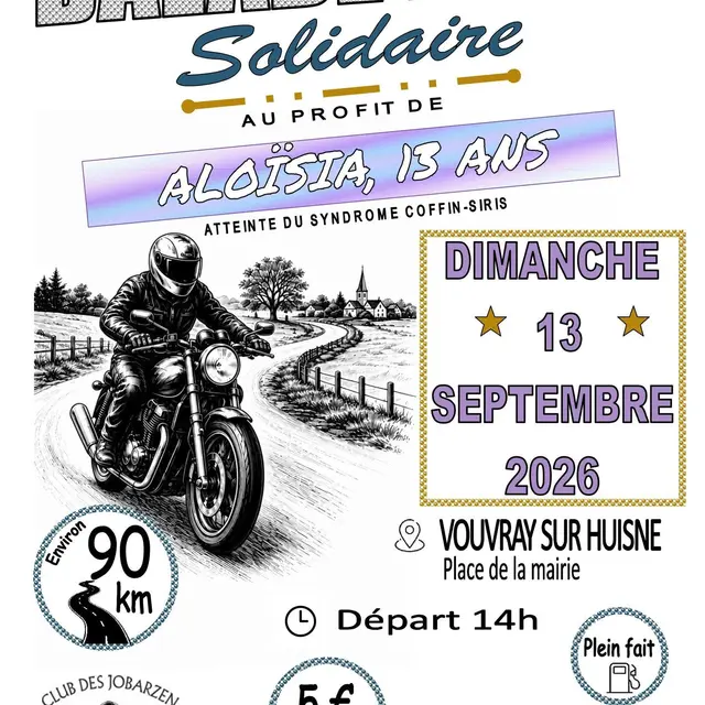 Balade moto solidaire