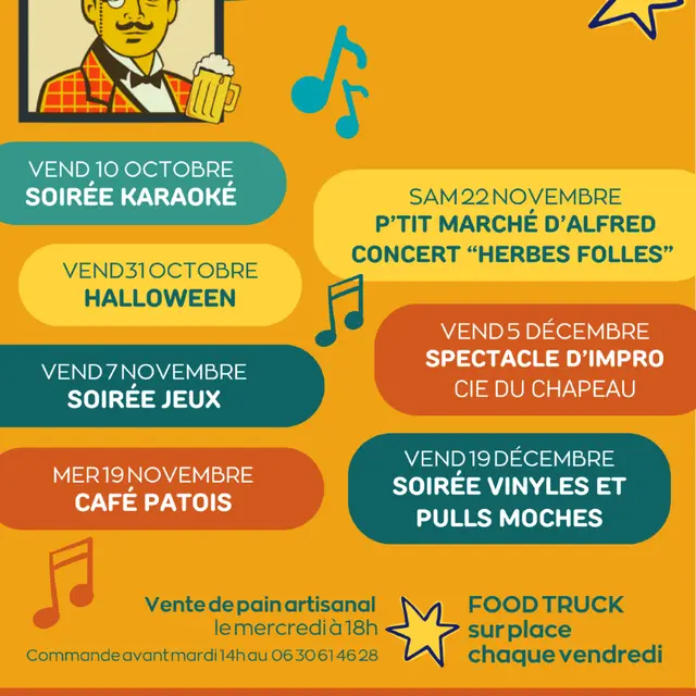 Chez Alfred - automne 2025