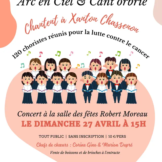 Concert de Chorales à Xanton