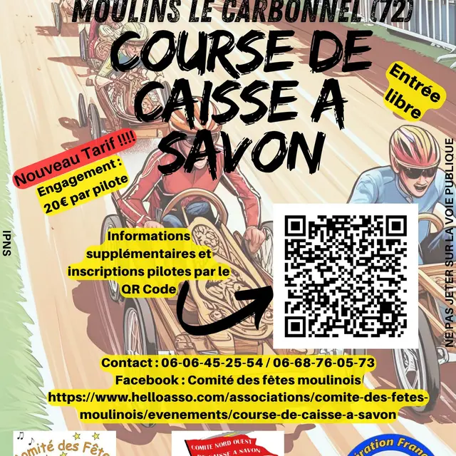 Course caisses à savon Moulins 20 07