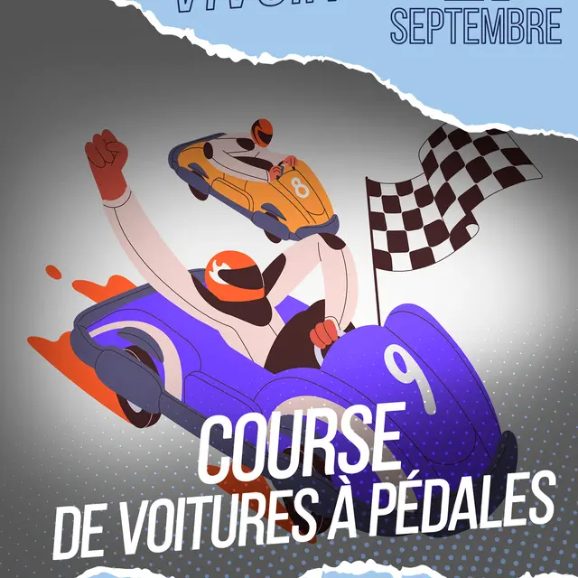 Course voitures à pédales Vivoin 21 09