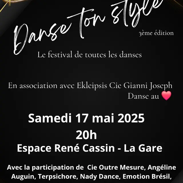 Danse ton style- Fontenay le Comte - 85