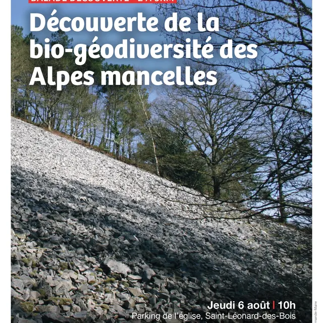Découverte bio-géodiversité des Alpes Mancelles 6 08 Saint-Léonard