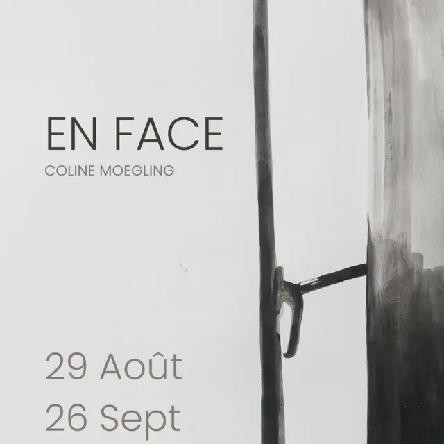 En face