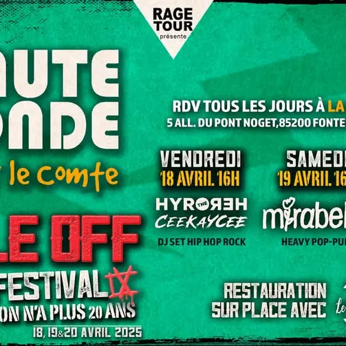 Festival OFF - On n'a plus 20 ans 2025 - La Minute Blonde à Fontenay-le-Comte