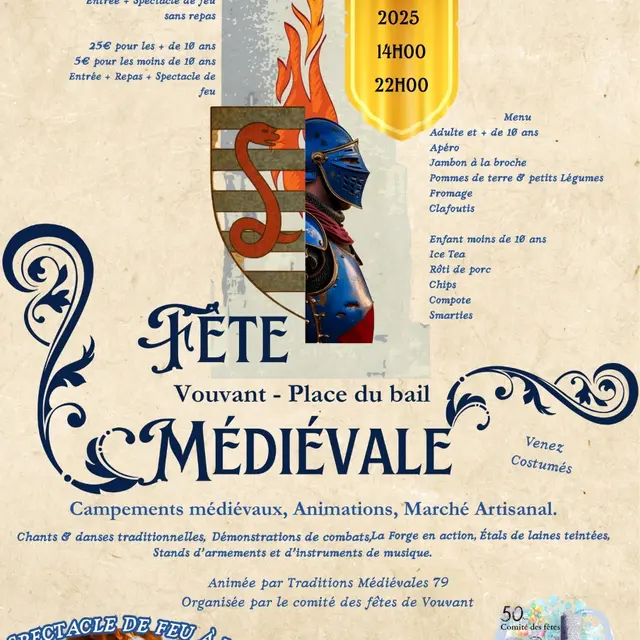 Fête médiévale Vouvant
