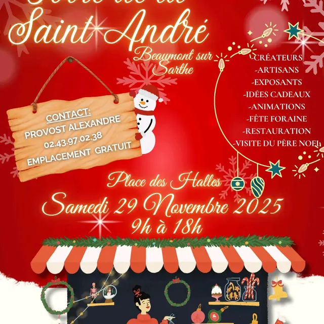 Foire de la Saint-André Beaumont 29 30 11