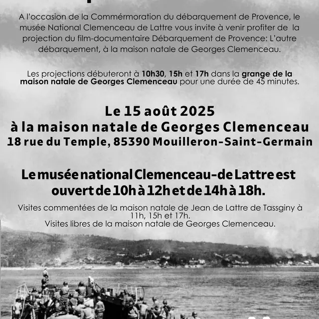 Flyer Commémoration du débarquement en Provence - 1