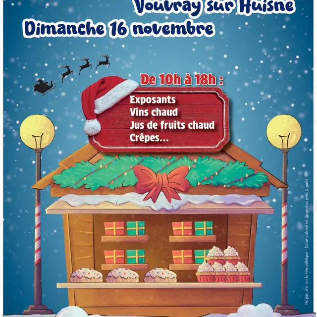 Flyer marche de noël 2025