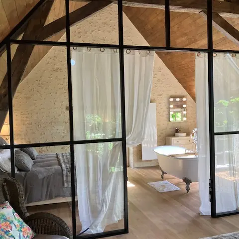 une des chambres à l'étage