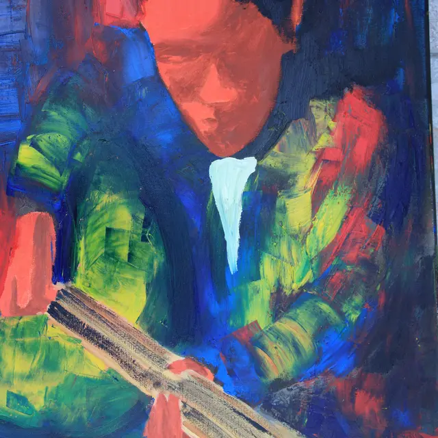guitariste de jaz