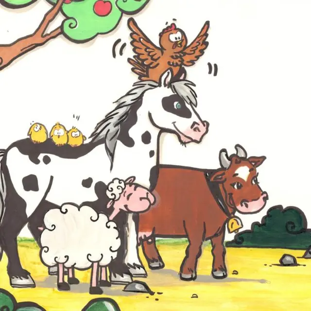 animation de bari à la ferme