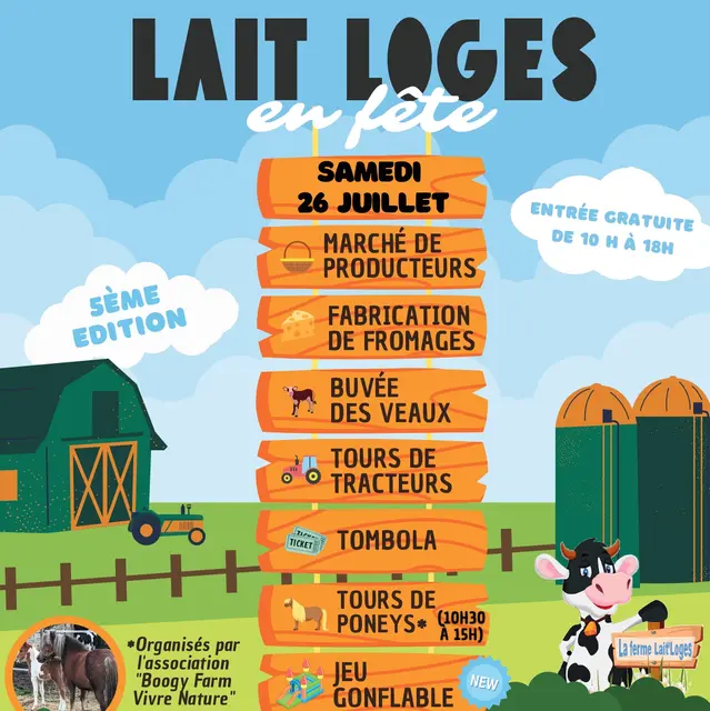 Lait'Loges en Fête St Georges 26 07