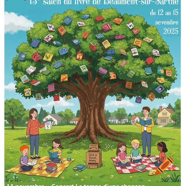Livre en Fête - 14-15 novemre 2025 - Beaumont-sur-Sarthe