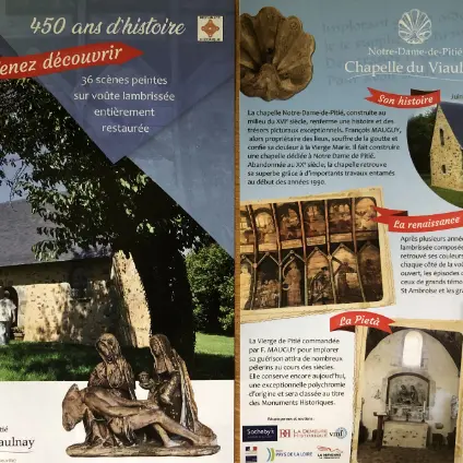 Manoir de Viaulnay + Chapelle Notre-Dame-de-Pitié ©Jacques Le Pomellec