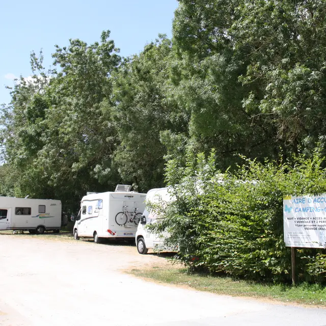 Aire camping-car de Maillé