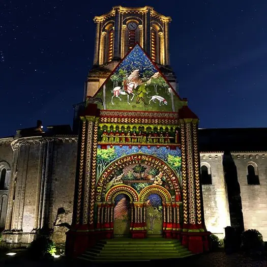 Mapping église Vouvant