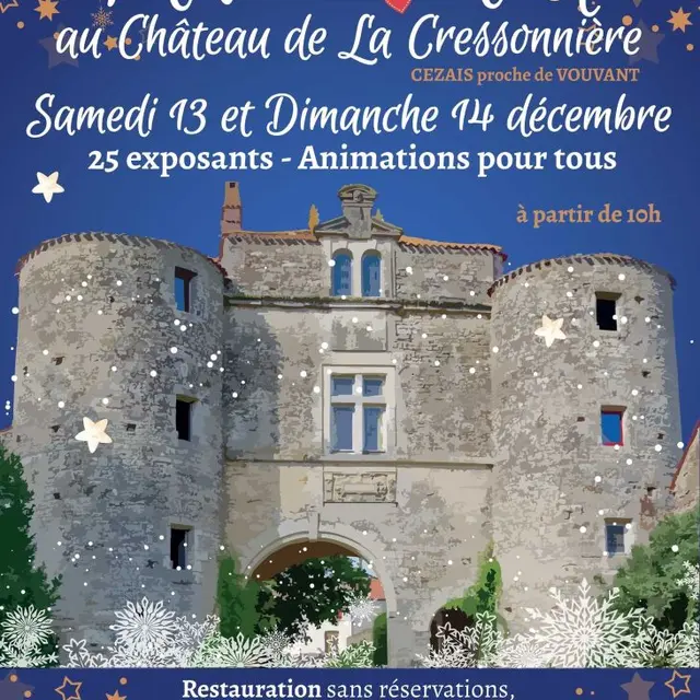 Marche_Noel_2025 chateau de la cressonnière