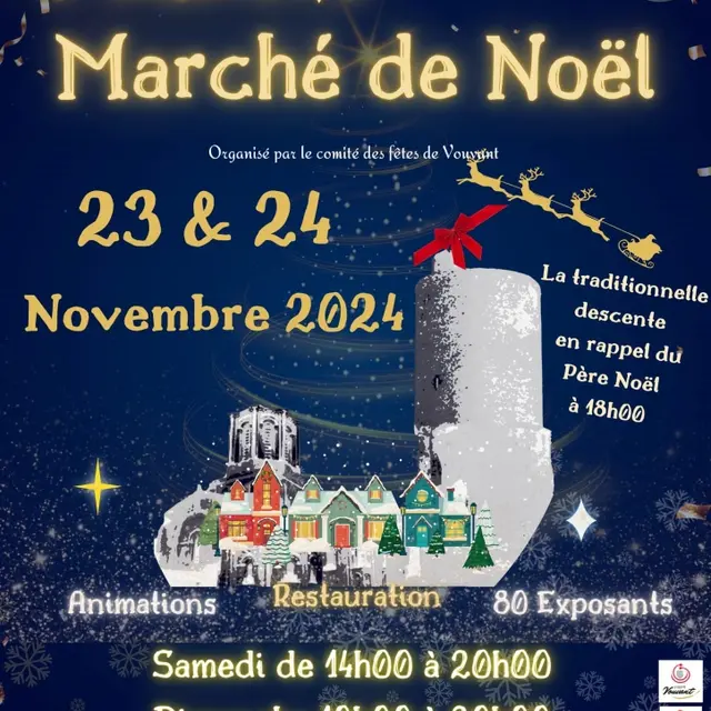Marché de Noël 2024 - Vouvant