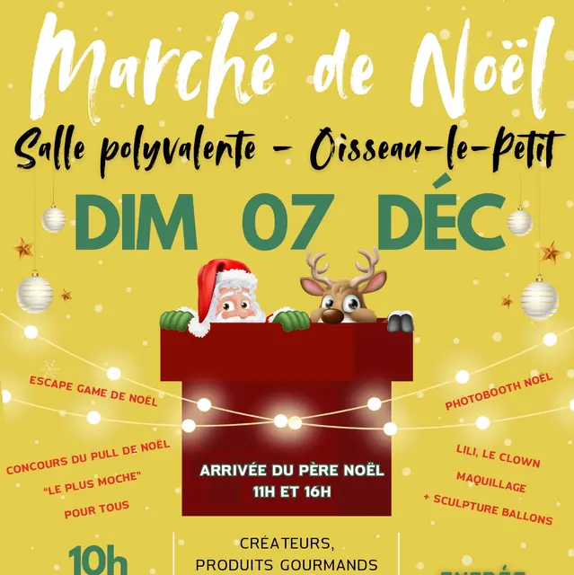 Marché de Noël Oisseau CSHS 7 12