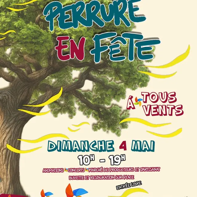 Perrure en fete