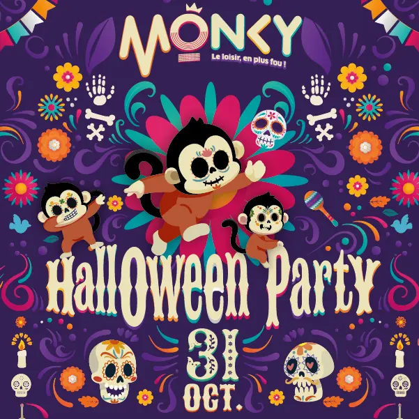 halloween au monky