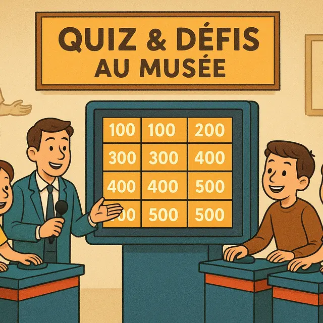 Quiz et défis au musée_animation musée
