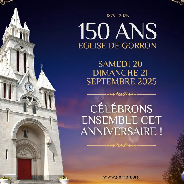 Cérémonie 150 ans de l'église