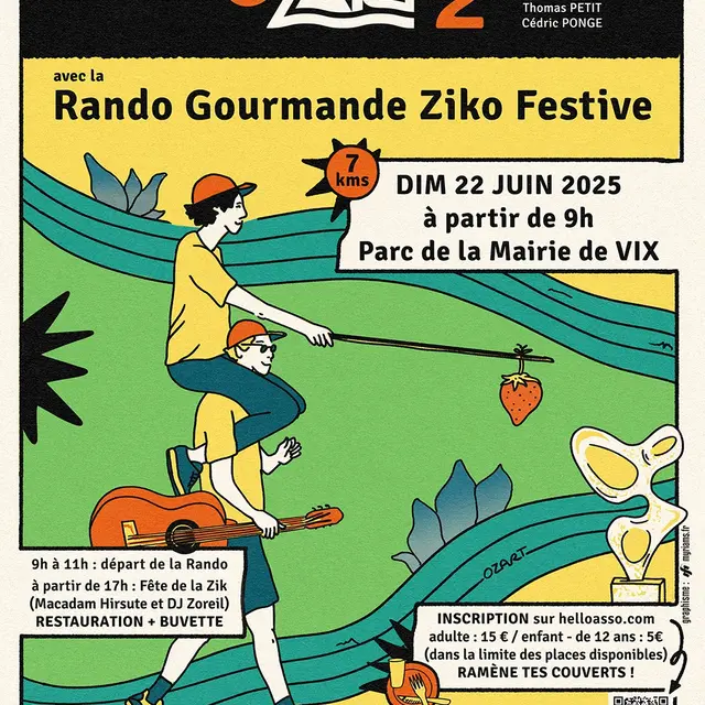 Rando Gourmande Ziko Festive Vix