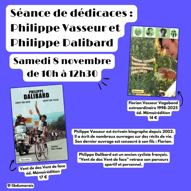 Rencontre dédicaces - 1