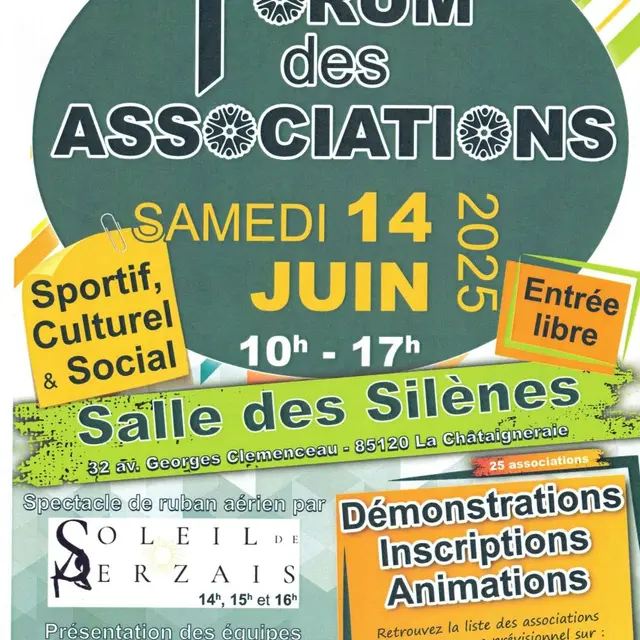 forum des associations - la Châtaigneraie - 85
