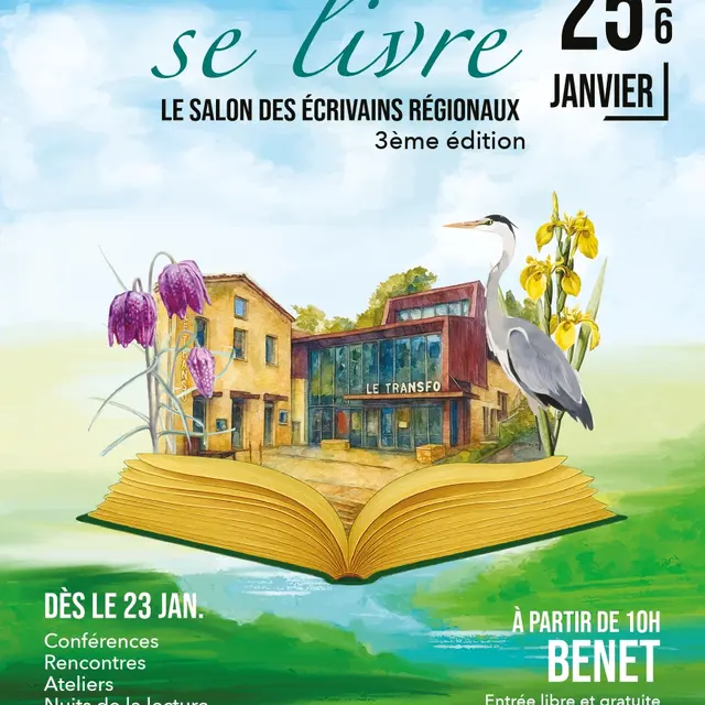 Salon du livre Benet 2026