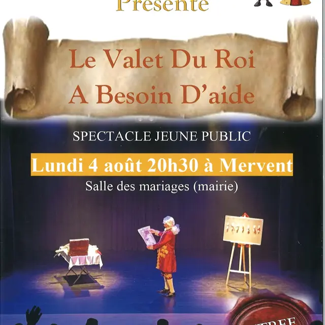 Spectacle de magie mervent 2025