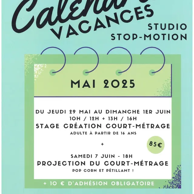 Stage stop motion mai