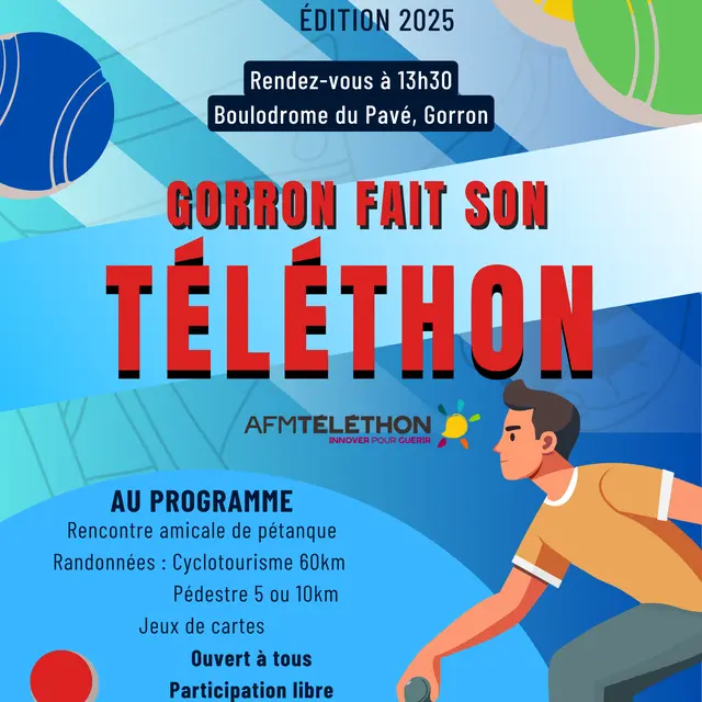 Téléthon Affiche 2024 - 2025 - TELETHON 2025